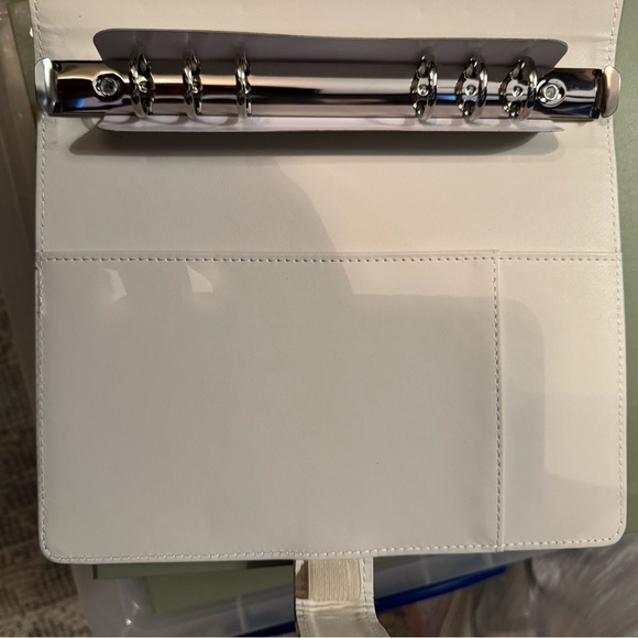 A5 checkered journal notebook White/White - Picture 6 of 6